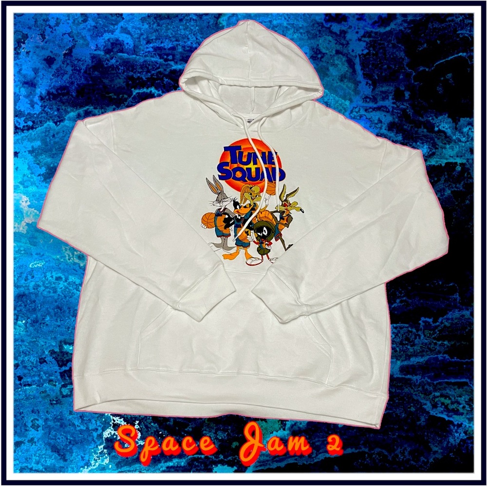 Space Jam White Hoodie